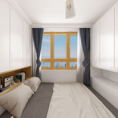 卧室-望美88系列铝包木窗